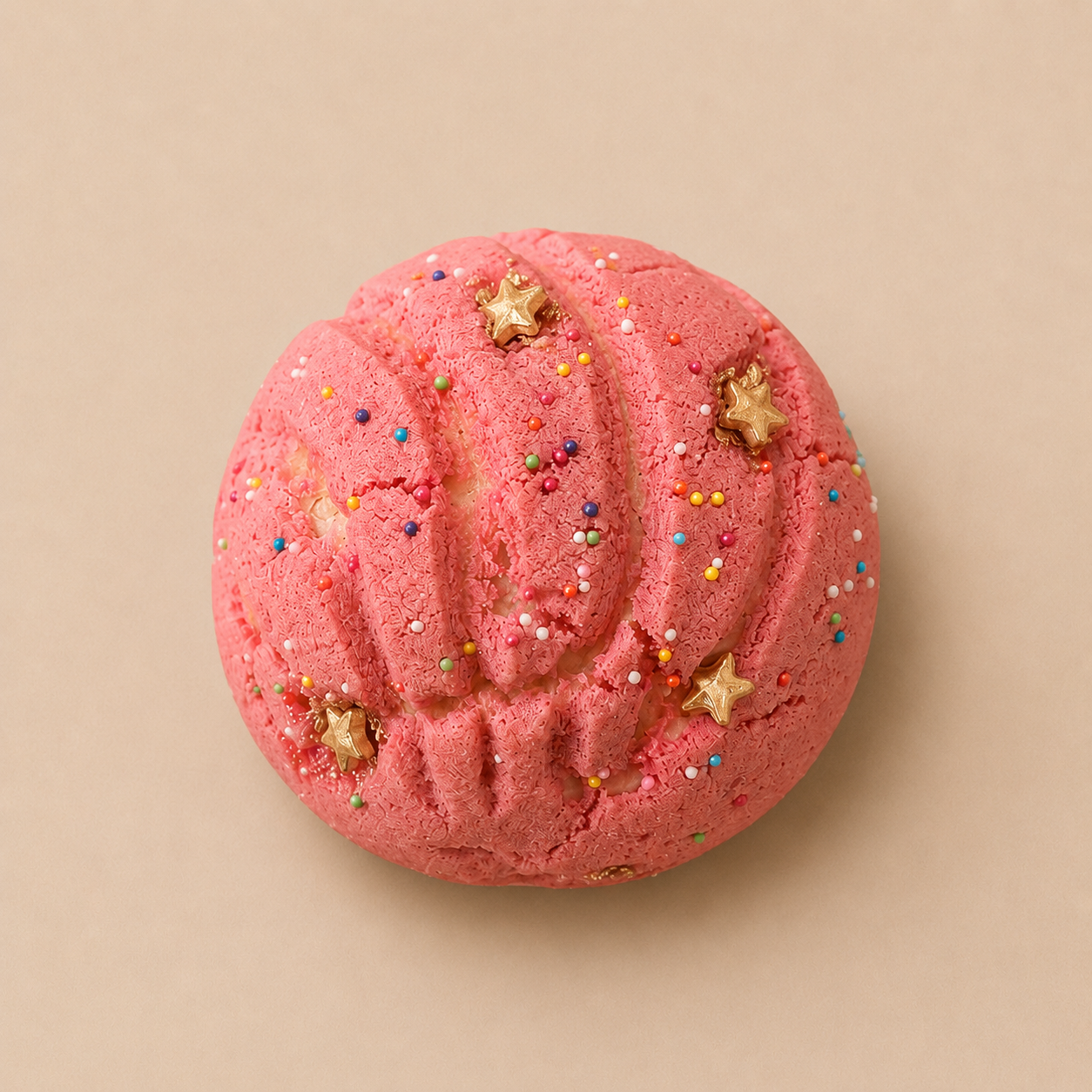 Strawberry concha