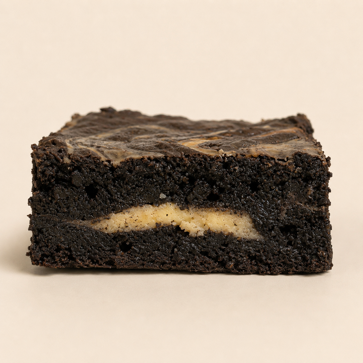 Midnight Cheesecake Brownie